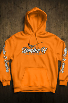 Double H "Pheasant" Hoodie - Orange