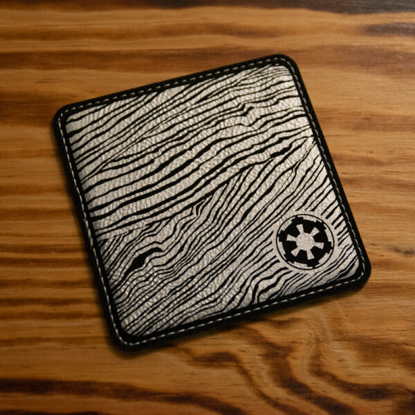 BESKAR Leatherette Coaster Set - Image 4