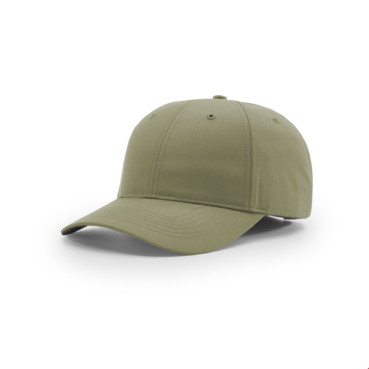Richardson 225 casual performance cap in slate, a muted olive green, with a precurved bill